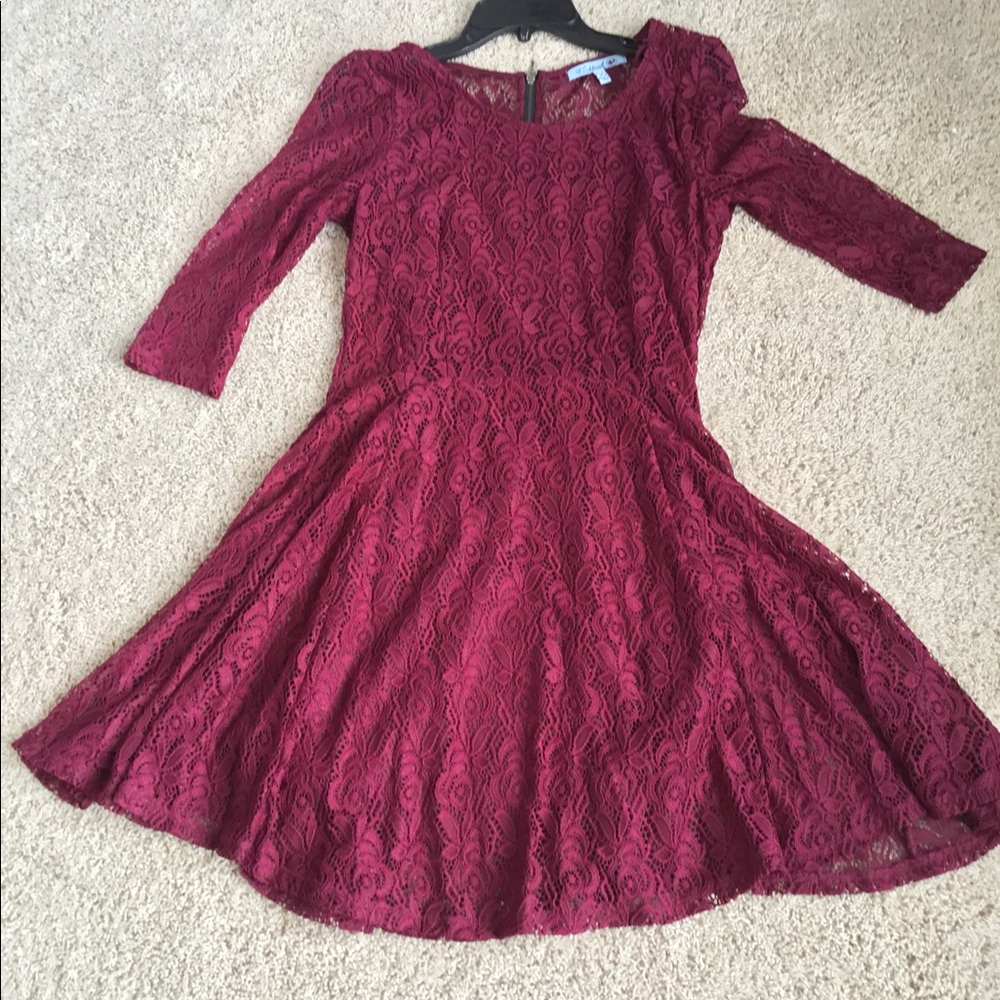 Fishbowl lace dress